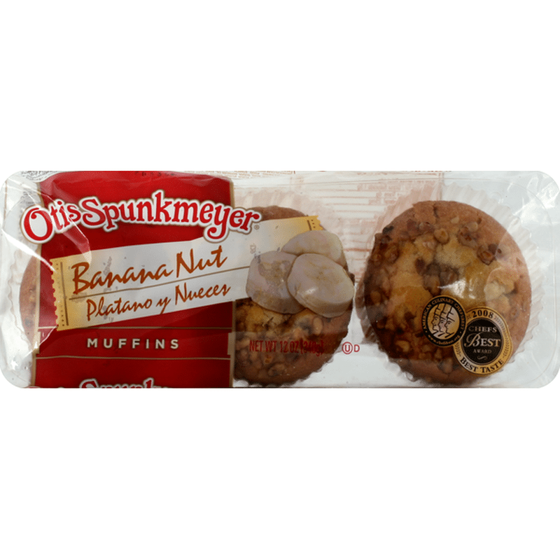 Otis Spunkmeyer Muffins, Banana Nut (3 ct) Instacart