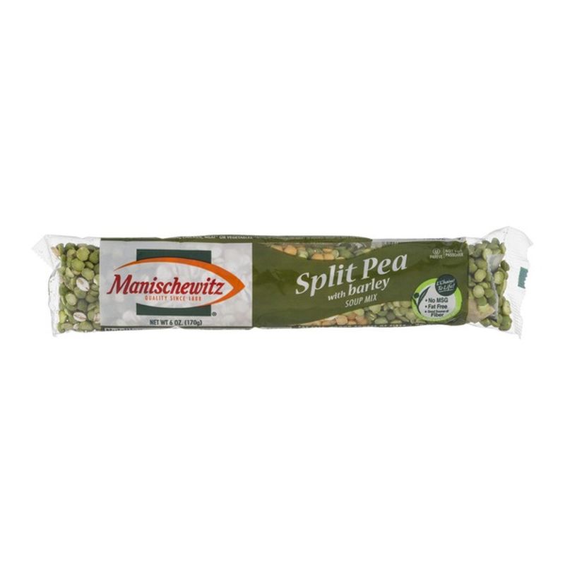Manischewitz Soup Mix, Split Pea, with Barley (6 oz) from ShopRite
