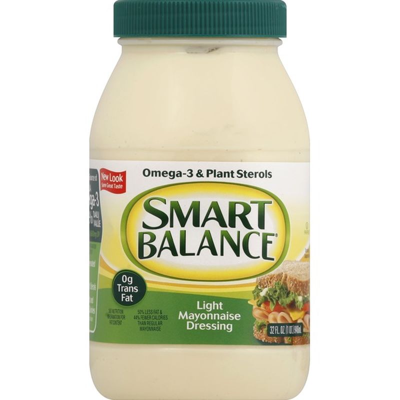 Smart Balance Dressing Light Mayonnaise 32 Fl Oz Instacart