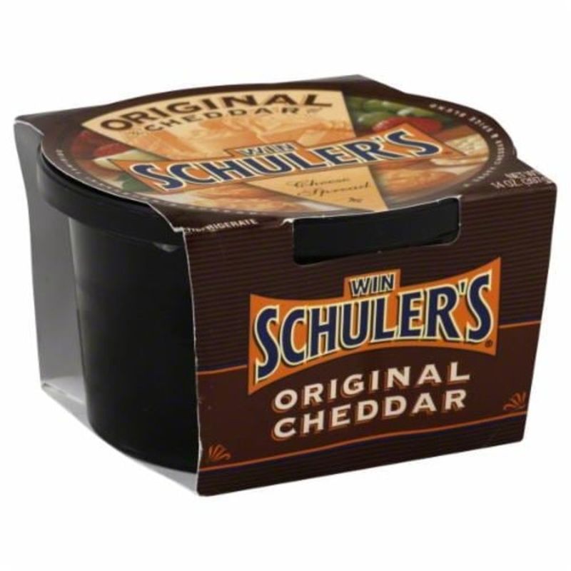 Win Schulers Cheese Spread, Original Cheddar (14 oz) from Kroger