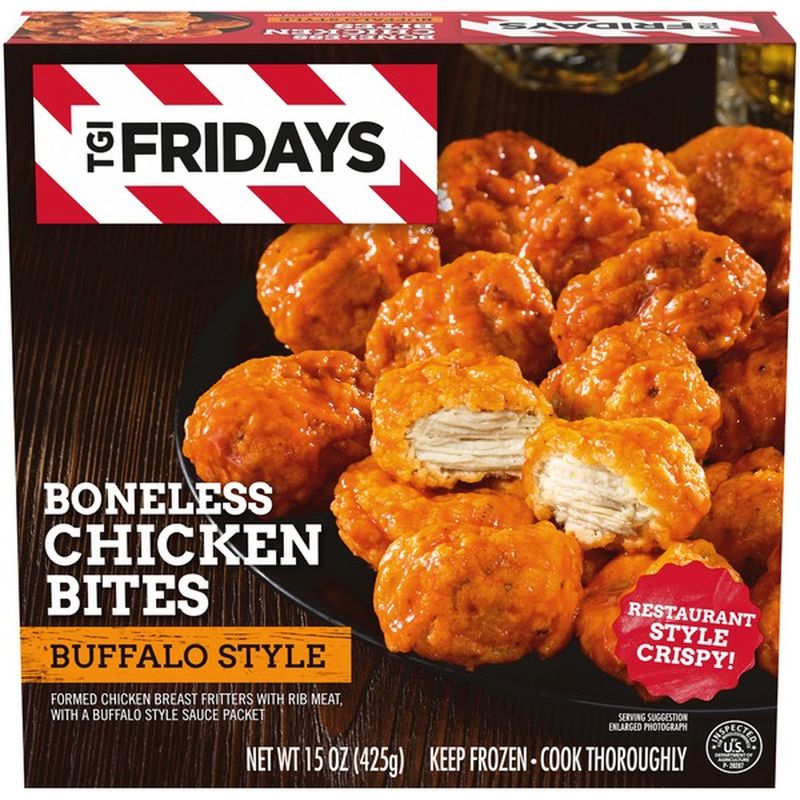 Tgif Buffalo Style Boneless Chicken Bites (15 oz) Instacart