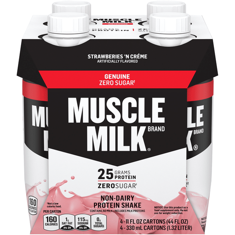 CytoSport Muscle Milk Strawberry Protein Shake (44 fl oz) Instacart
