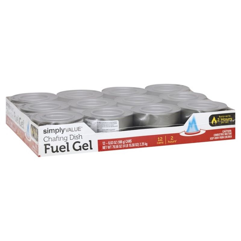 Simply Value Chafing Dish Fuel Gel (6.7 oz) Instacart