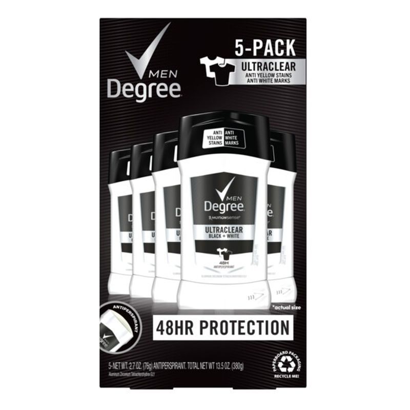 Degree Antiperspirant Deodorant Stick Black+white (2.7 oz) from Costco