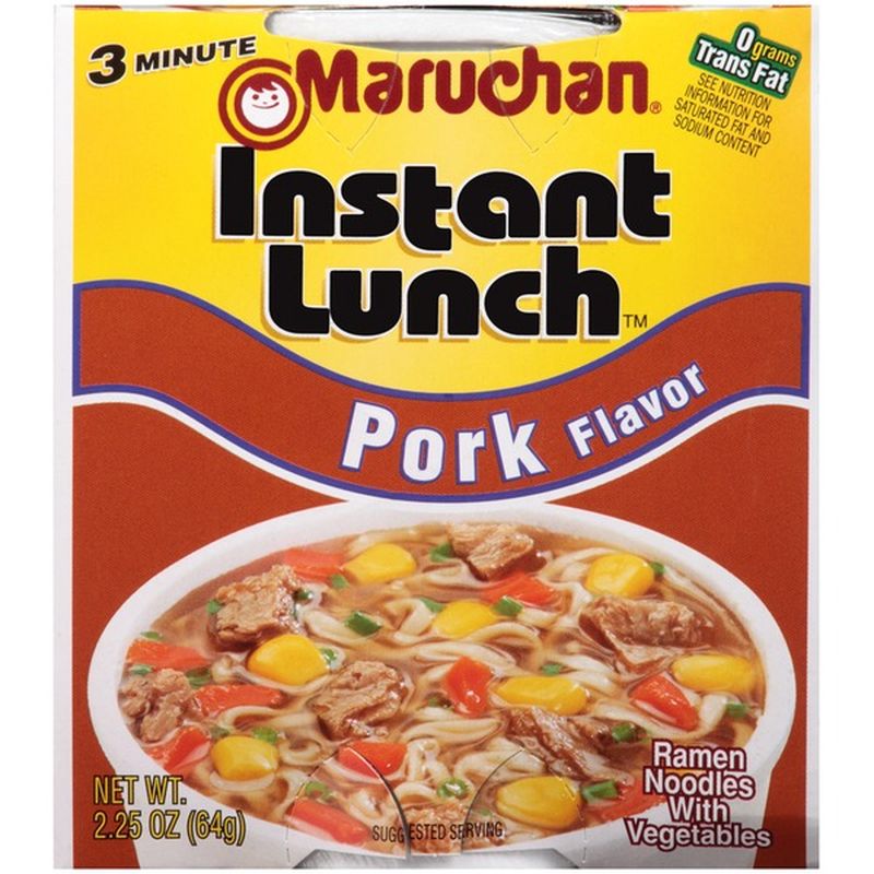 pork instant ramen