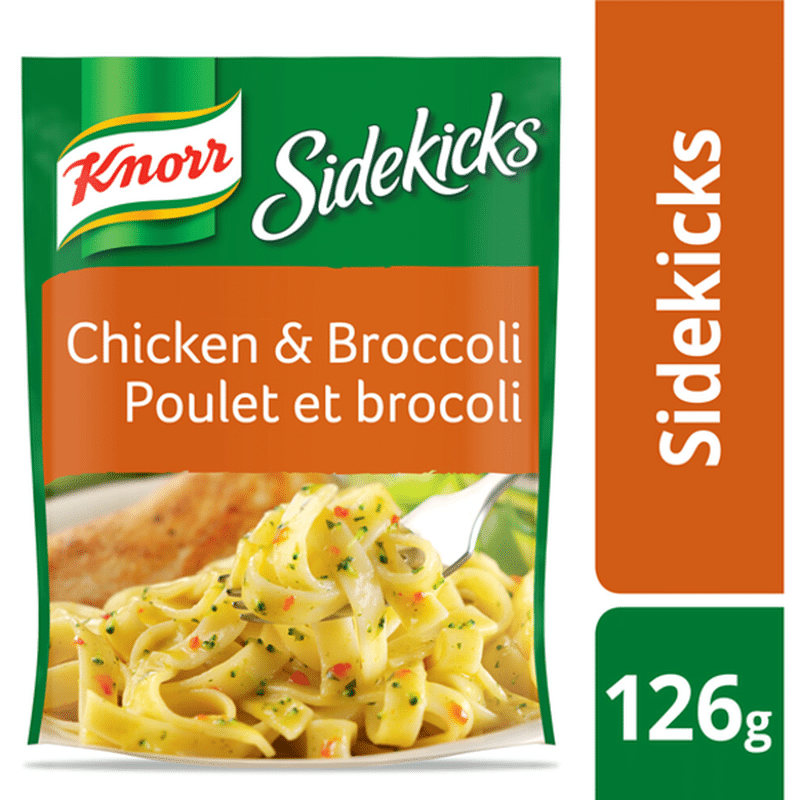 Knorr Sidekicks Chicken & Broccoli Fettuccine Pasta (126 g) - Instacart