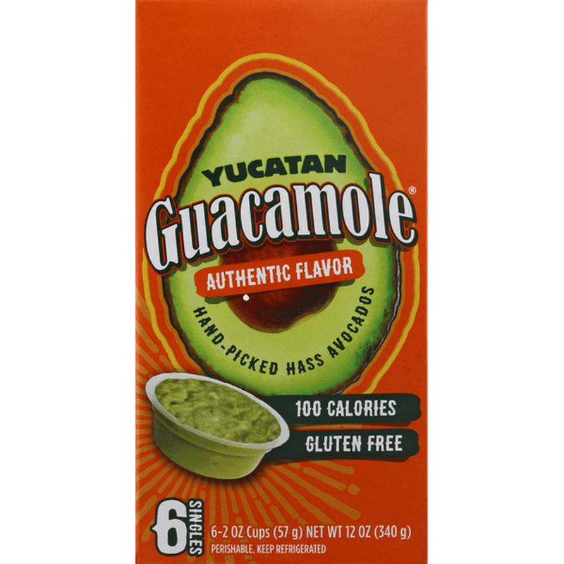 Yucatan Guacamole, Authentic Flavor, Singles (6 each) Instacart