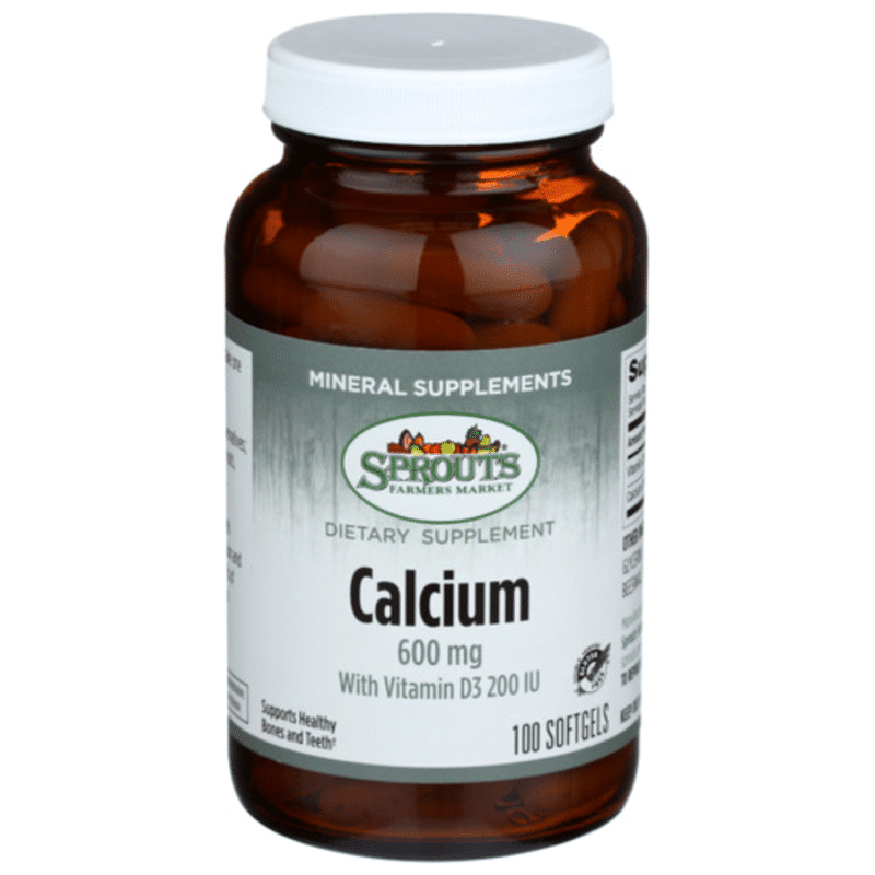 Sprouts 600 Mg Wit Vitamin D Calcium (each) Instacart