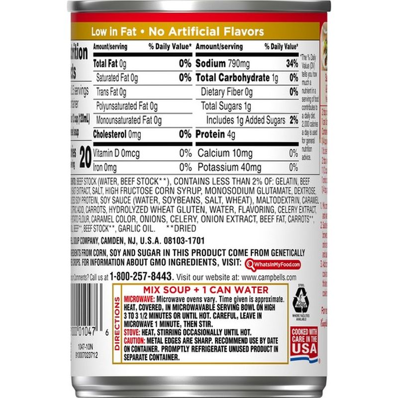 Campbell's® Beef Consomme (10.5 oz) Instacart