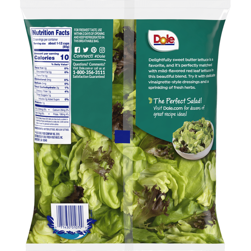 Dole Lettuce Butter Bliss (6 oz bag) Instacart