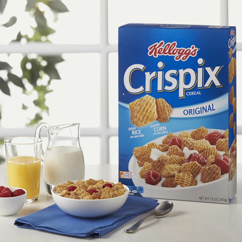 Kellogg's Crispix Breakfast Cereal, 8 Vitamins And Minerals, Try In ...