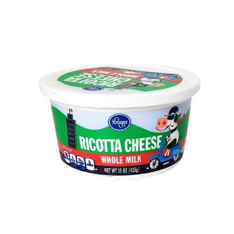 Kroger Ricotta Cheese 15 Oz Instacart