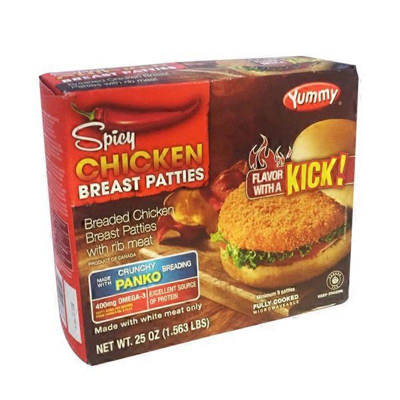Yummy Chicken Breast Patties (25 oz) Instacart