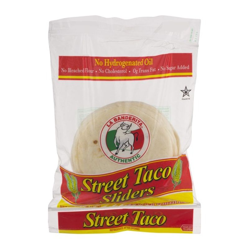 La Banderita Flour Tortillas, Street Taco, Taqueria Style (20 each
