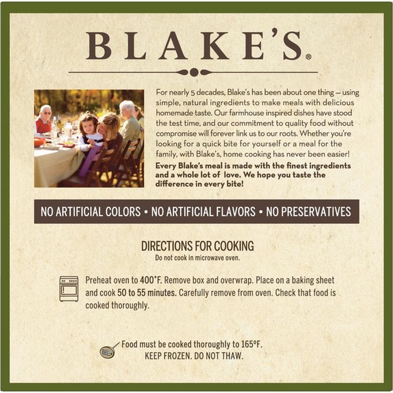Blake's All Natural Shepherds Pie Multiserve (22 oz ...