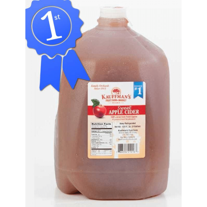 Kauffman's Fruit Farm Sweet Apple Cider Juice