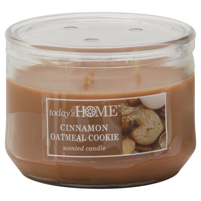 Todays Home Candle, Cinnamon Oatmeal Cookie Scented (1 each) Instacart