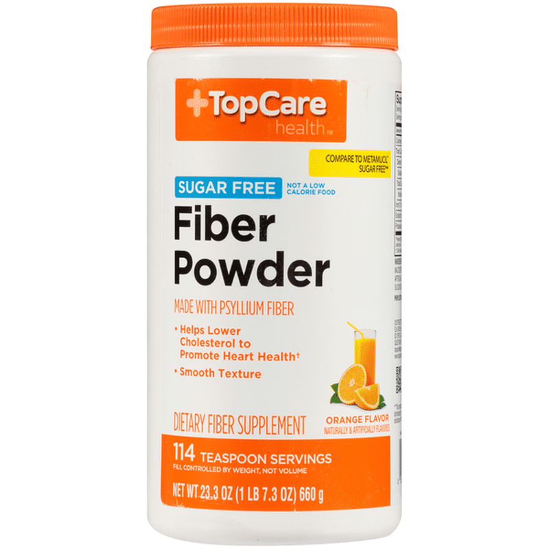 TopCare Fiber Powder Helps Lower Cholesterol To Promote Heart Health