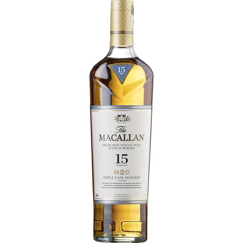 The Macallan Fine Oak 15 Yr Scotch Whiskey 750 Ml Instacart