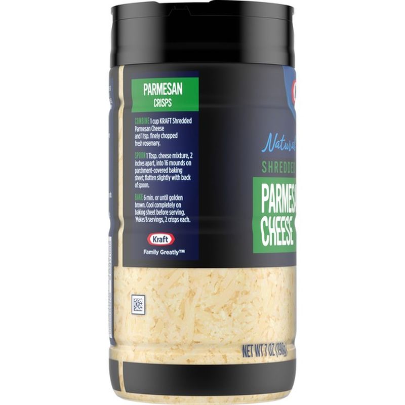 Kraft Shredded Parmesan Cheese (7 oz) from Walmart Instacart