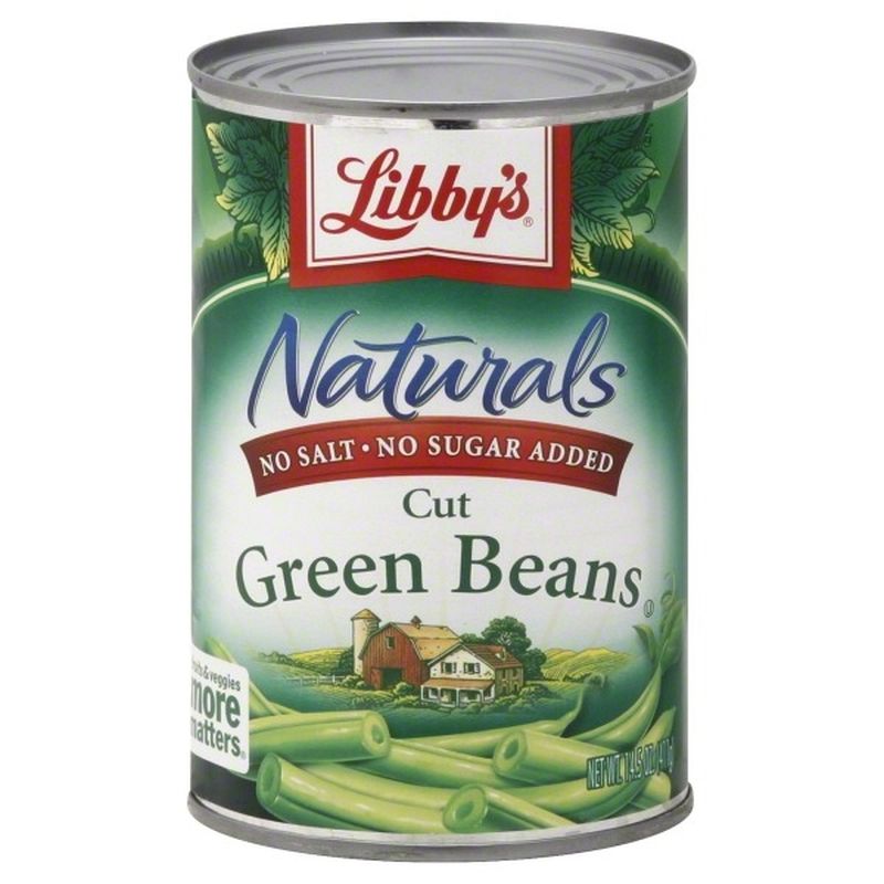 Libby's Naturals Cut Green Beans (14.5 oz) Instacart