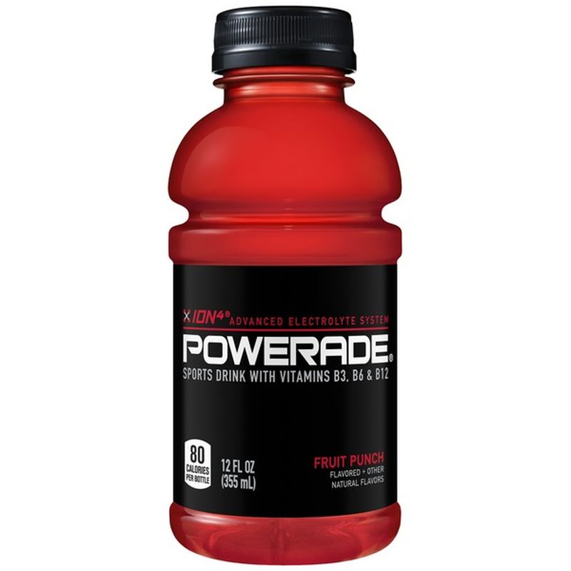 Powerade Sports Drink, Fruit Punch Flavored, 6 Pack (6 each) - Instacart