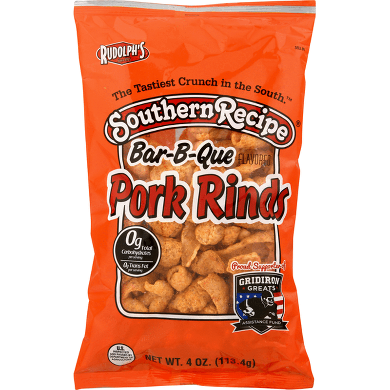 Southern Recipe Pork Rinds, BarBQue Flavored (4 oz) Instacart