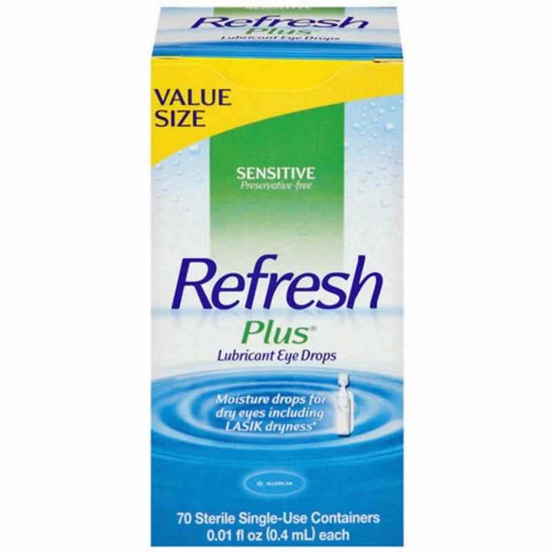 Refresh Plus Lubricant Eye Drops (0.01 fl oz) Instacart