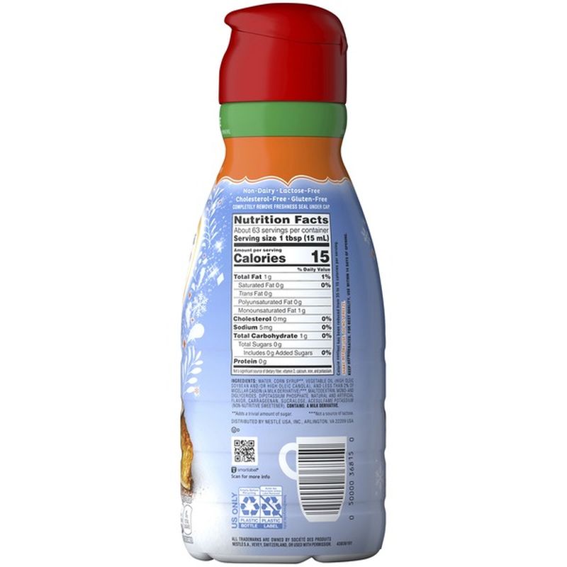 Nestlé Coffee Mate Sugar Free Pumpkin Spice Liquid Coffee Creamer (946