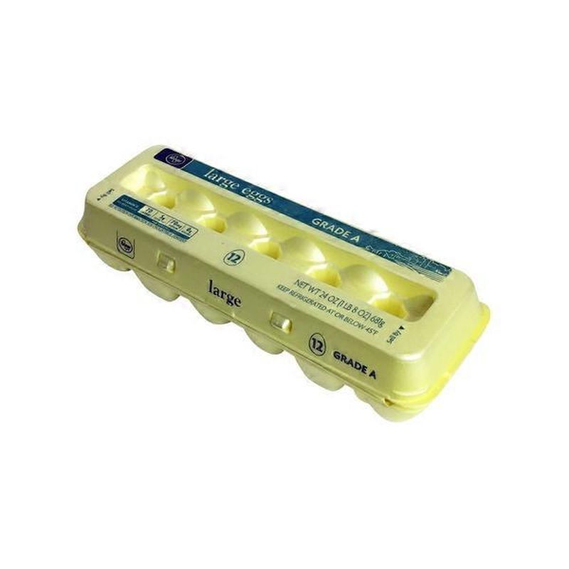 Kroger Large Eggs (12 ct) Instacart