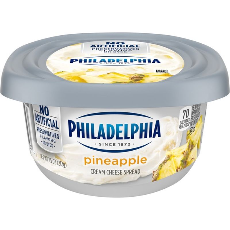 Philadelphia Pineapple Cream Cheese Spread (7.5 oz) Instacart
