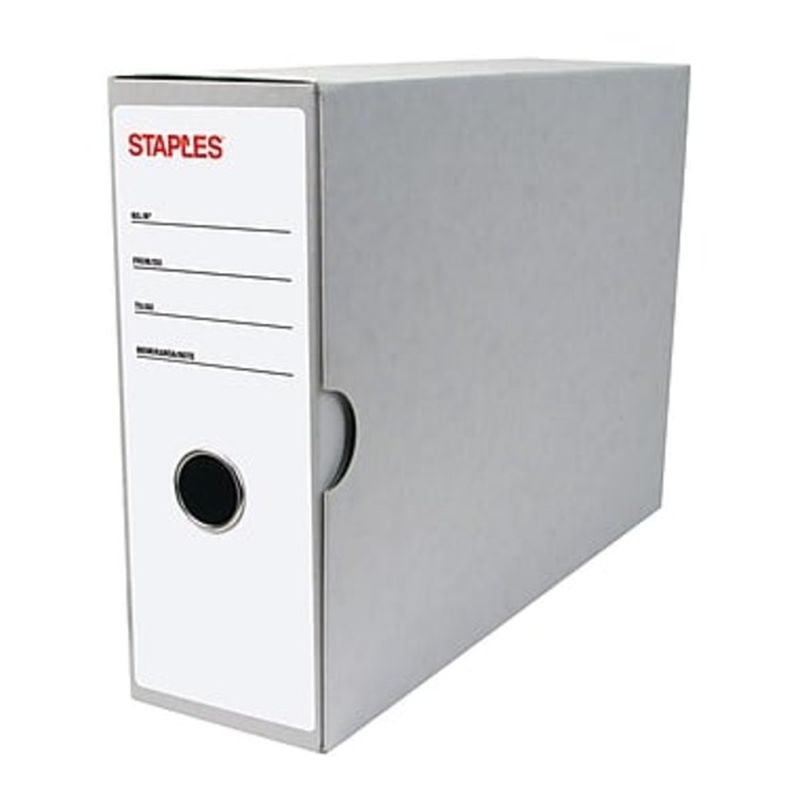 Staples Invoice #6 10-1/4" x 3-1/2" x 9" Binding Case