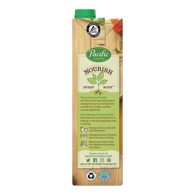 Pacific Foods Organic Low Sodium Vegetable Broth (32 fl oz) from