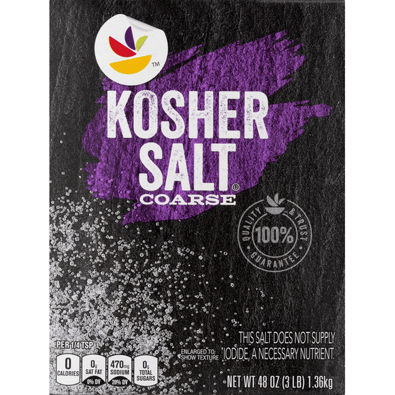 Ahold Kosher Salt, Coarse (48 oz) Instacart