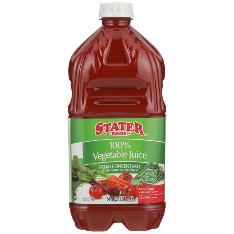 Stater Bros 100 Vegetable Juice From Concentrate (64 fl oz) Instacart