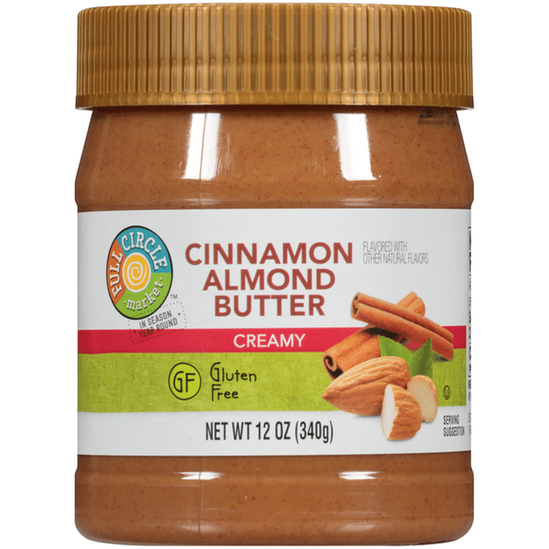 Full Circle Creamy Cinnamon Almond Butter (12 oz) Instacart