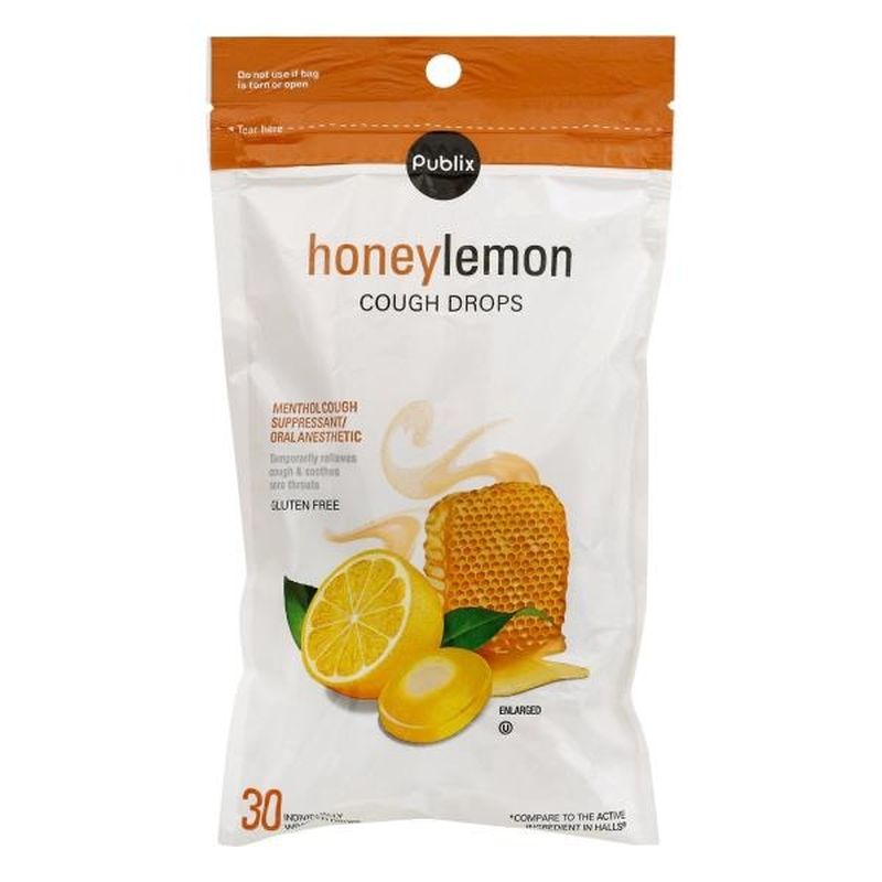 Publix Menthol Cough Suppressant/oral Anesthetic Cough Drops