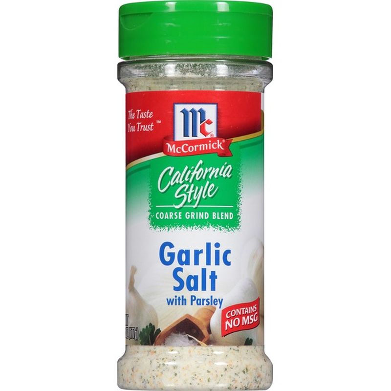 McCormick California Style Garlic Salt With Parsley Coarse Grind Blend   Large 9bb3dfef B8da 45d7 8feb F333e50a2216 