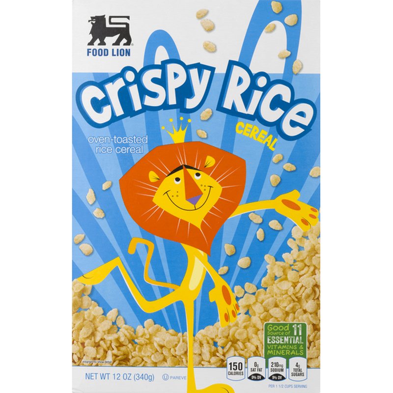 Food Lion Cereal, Crispy Rice (12 oz) Instacart