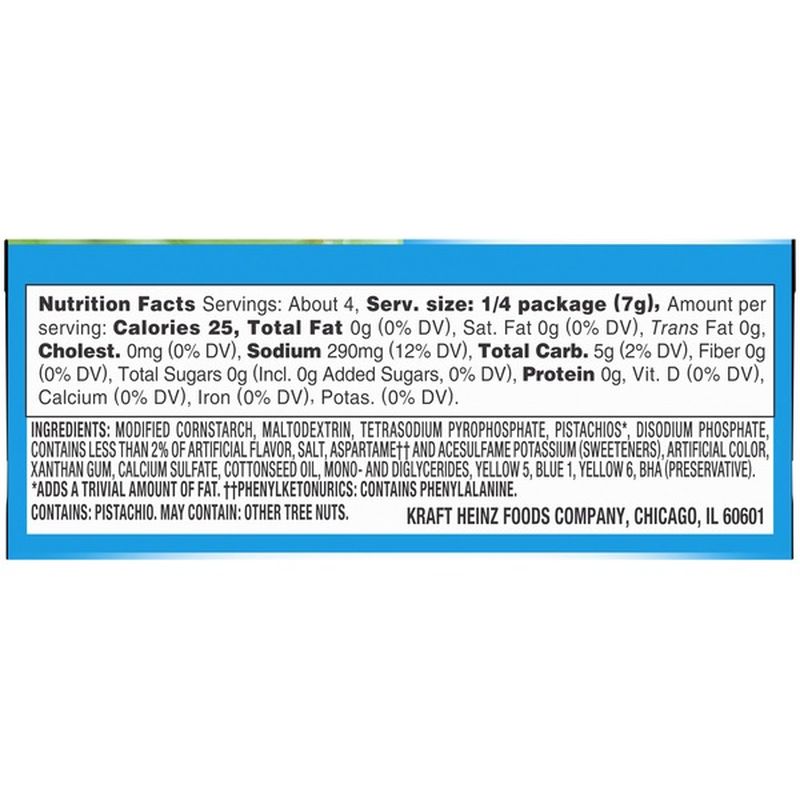 JellO Pistachio Sugar Free & Fat Free Instant Pudding & Pie Filling