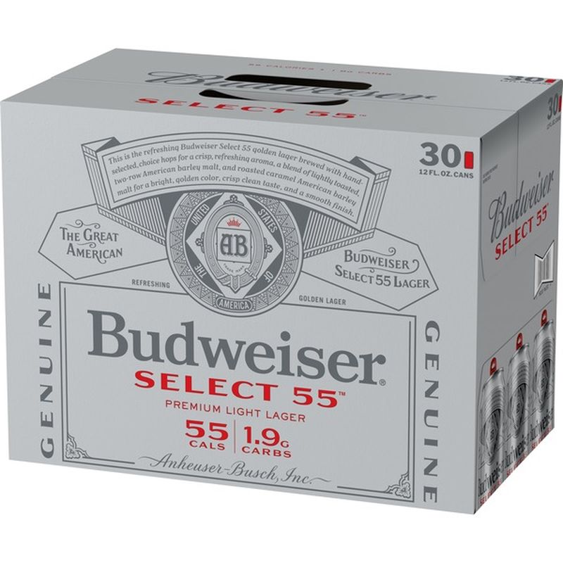 Bud Select 55 Light Beer (12 fl oz) Instacart