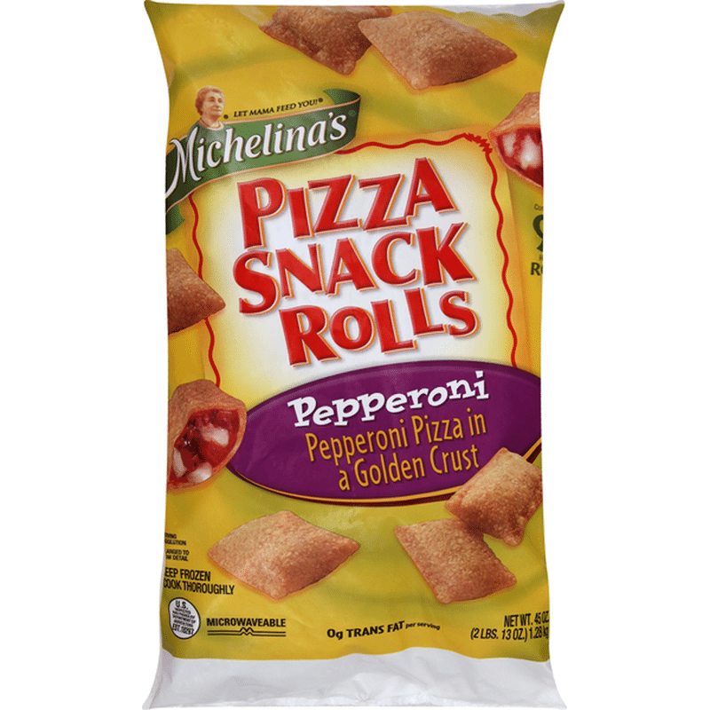 Michelina's Pizza Snack Rolls, Pepperoni (45 oz) - Instacart