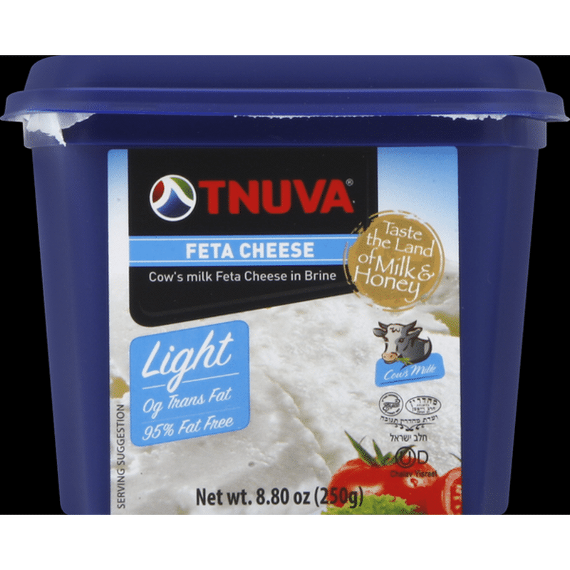 Tnuva Cheese, Feta, Light, Cow's Milk (8.8 oz) - Instacart