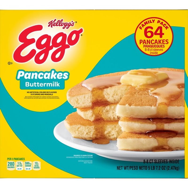 Kellogg's Eggo Frozen Pancakes Buttermilk