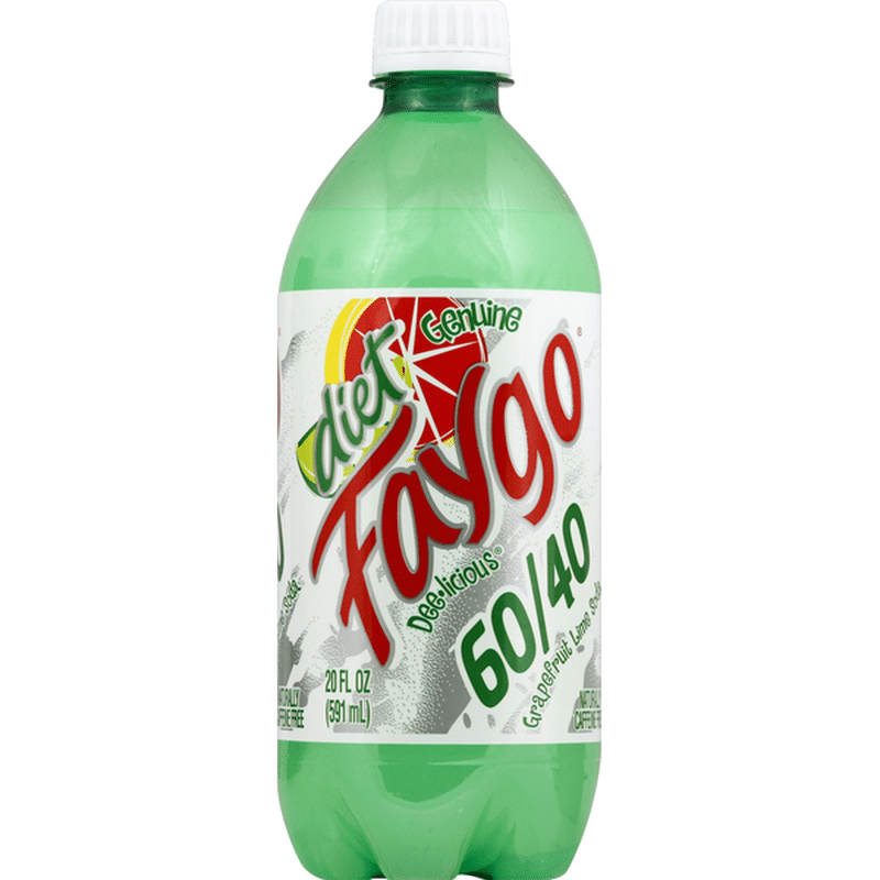 Faygo Soda, Diet, 60/40 (20 oz) Instacart