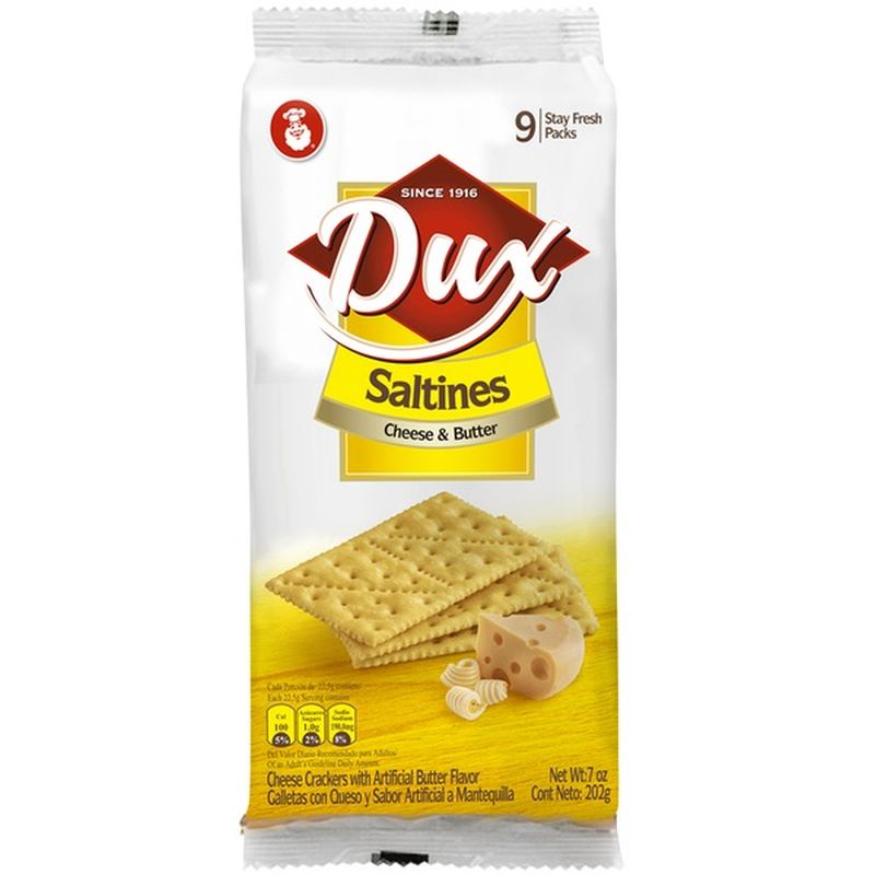 Dux Saltines Cheese & Butter (7 oz) Instacart