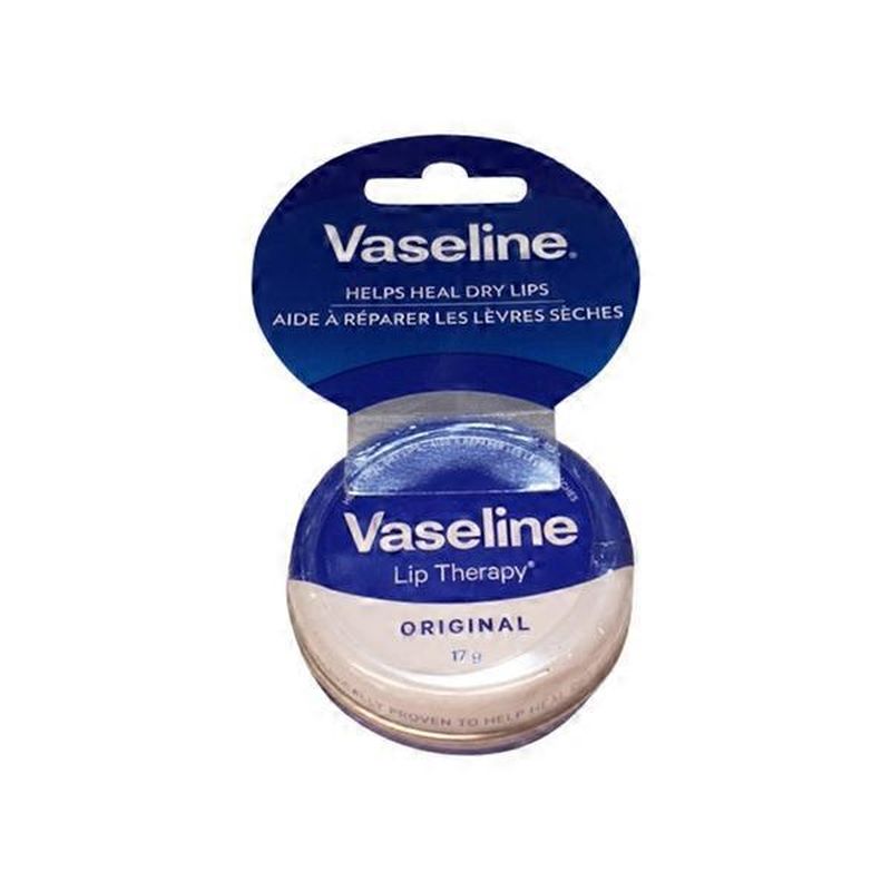 Vaseline Lip Therapy Original Lip Balm Tin (17 g) Instacart