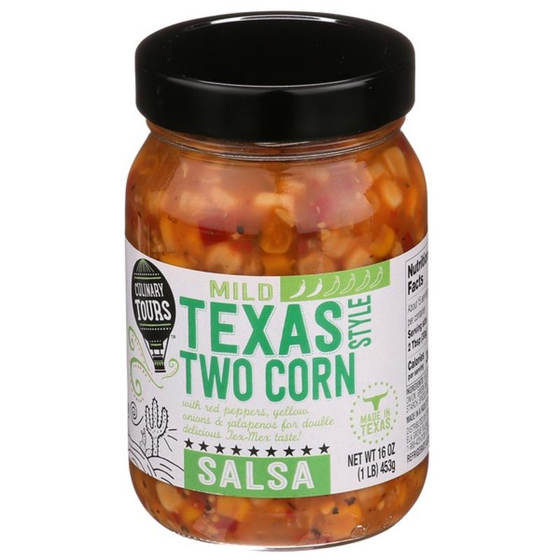 Culinary Tours Mild Texas Style Two Corn Salsa (16 oz) Instacart