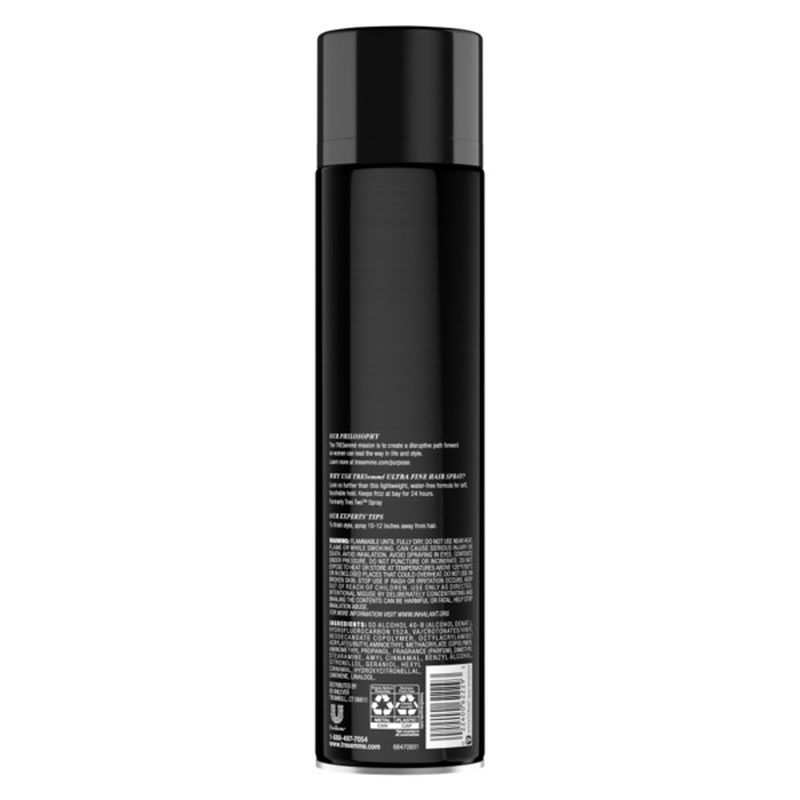 Tresemmé Ultra Fine Hair Spray Frizz Control (14.6 oz) Instacart