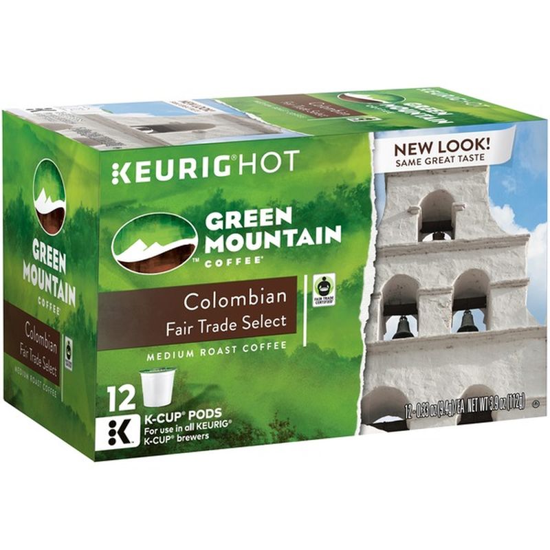 Green Mountain Coffee KCup Pods Colombia Select (12 ct) Instacart
